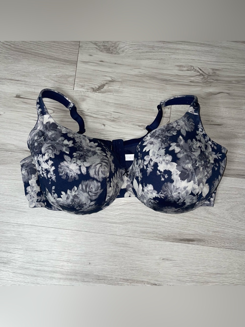 Layne Bryant Cacique Bra 50DD Lightly Lined Full Coverage Floral Sexy Intimates